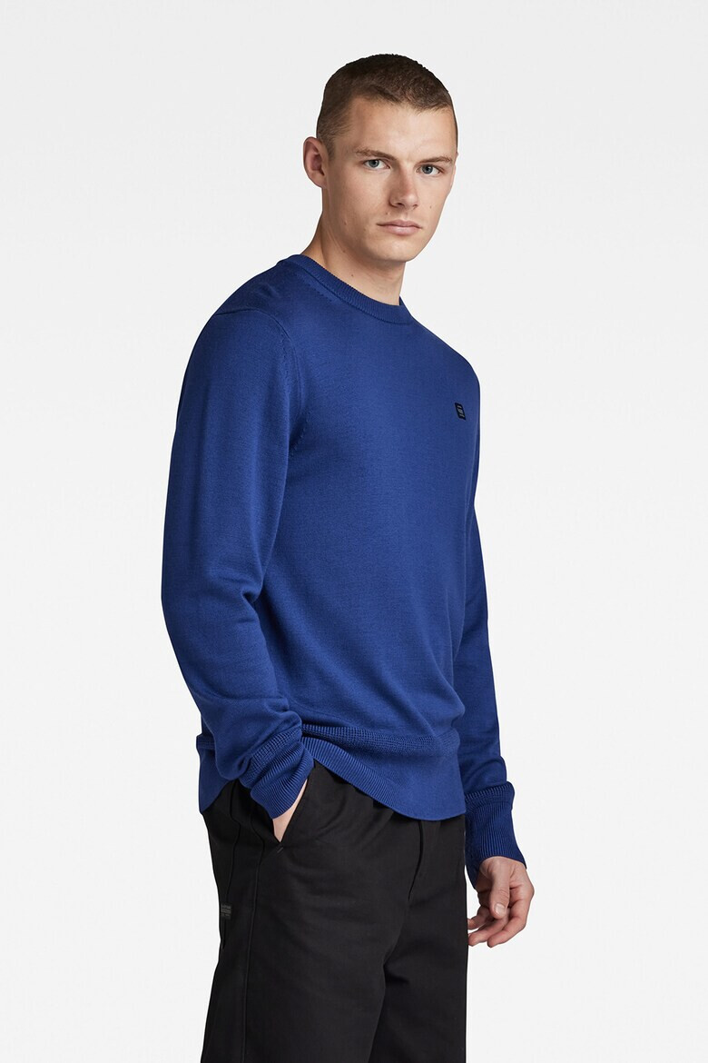 G-Star RAW Вълнен пуловер Premium Core - Pepit.bg