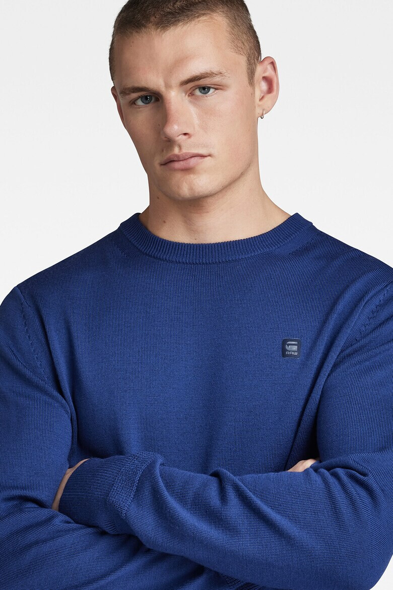 G-Star RAW Вълнен пуловер Premium Core - Pepit.bg