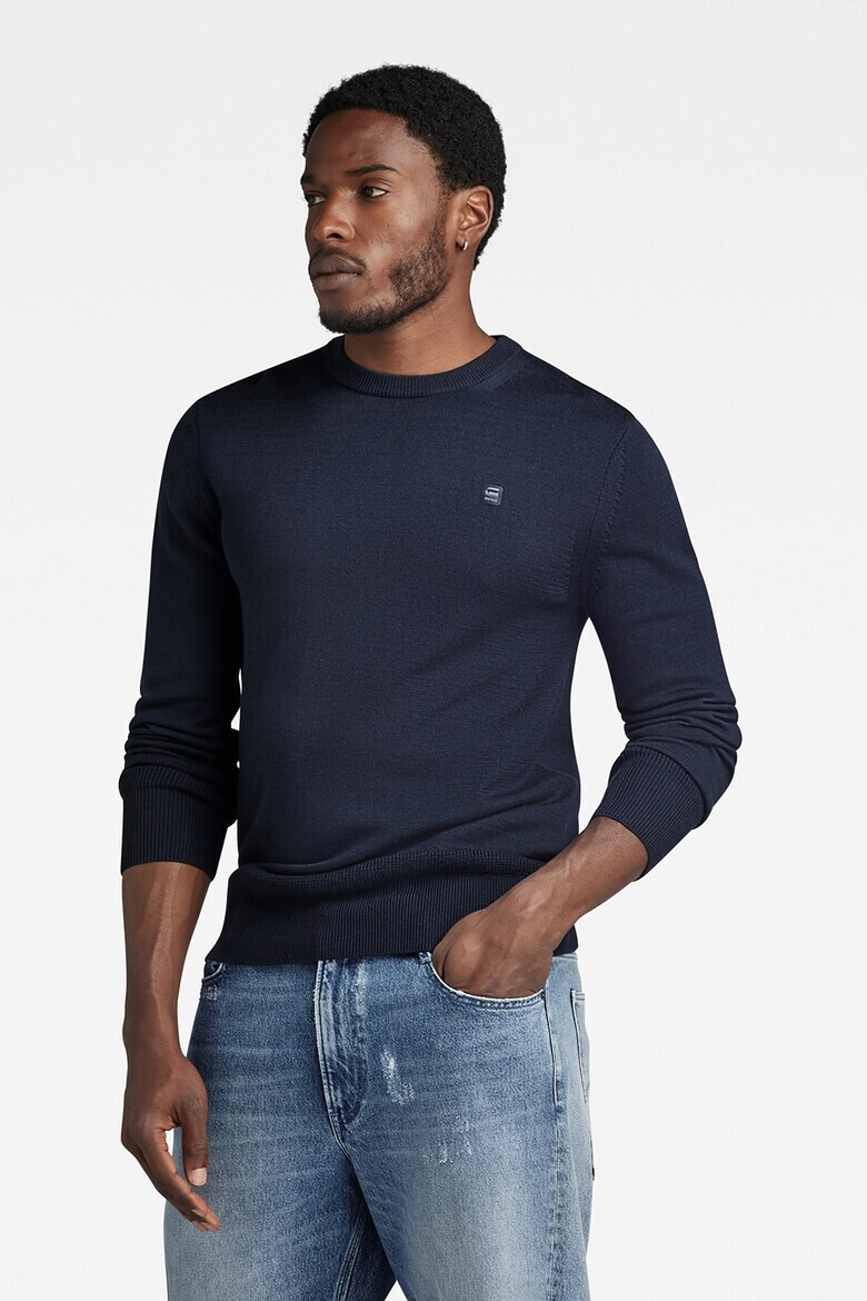 G-Star RAW Вълнен пуловер Premium Core - Pepit.bg