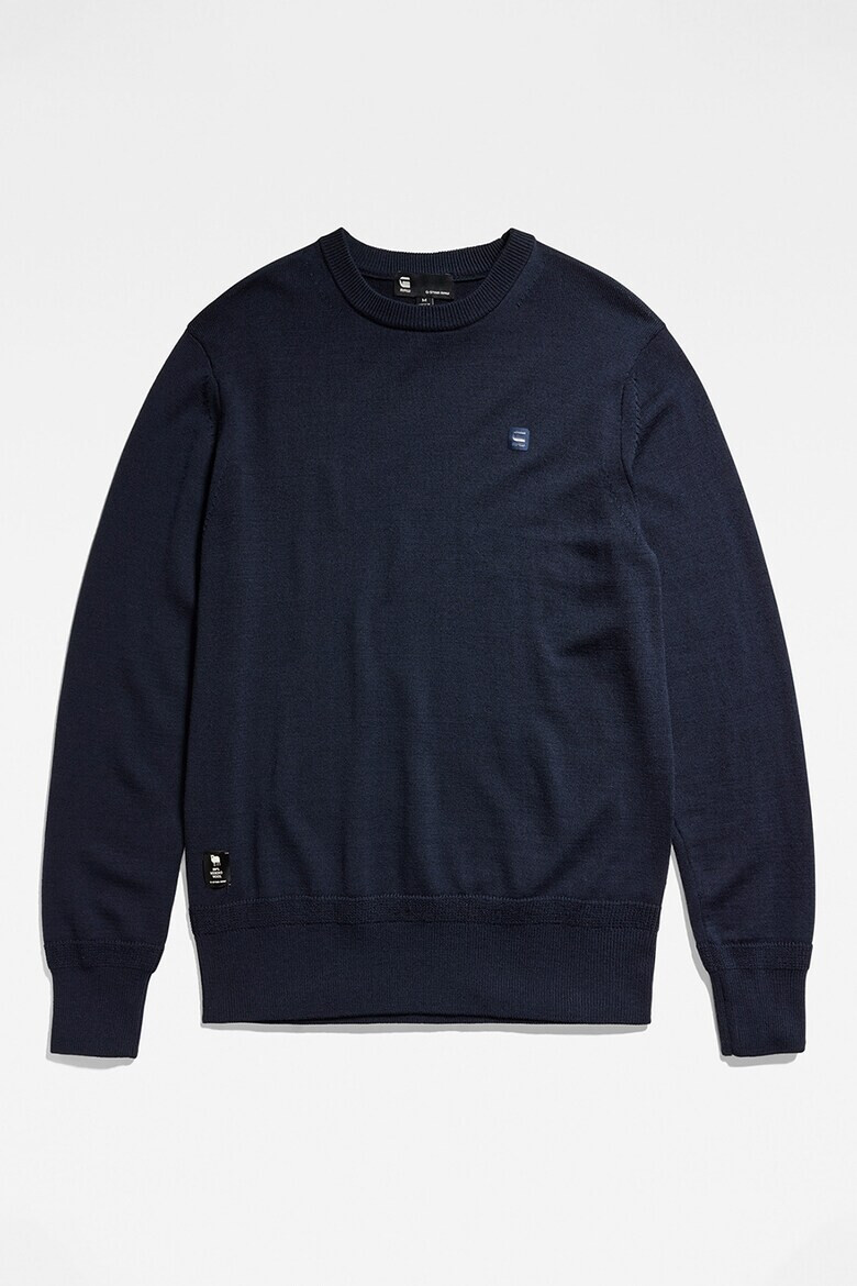 G-Star RAW Вълнен пуловер Premium Core - Pepit.bg