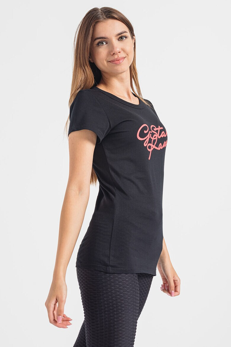 G-Star RAW Вталена памучна тениска Cursive - Pepit.bg