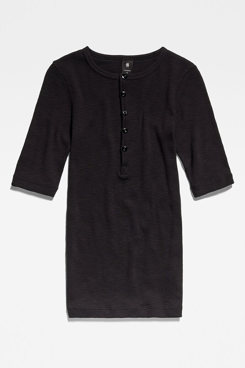 G-Star RAW Вталена рипсена блуза - Pepit.bg
