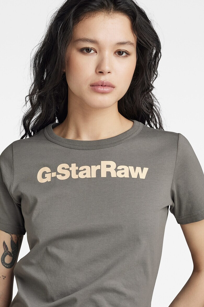 G-Star RAW Вталена тениска от органичен памук - Pepit.bg
