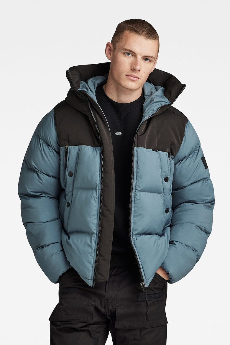 G-STAR Уголемено зино яке Expedition Puffer с качулка - Pepit.bg