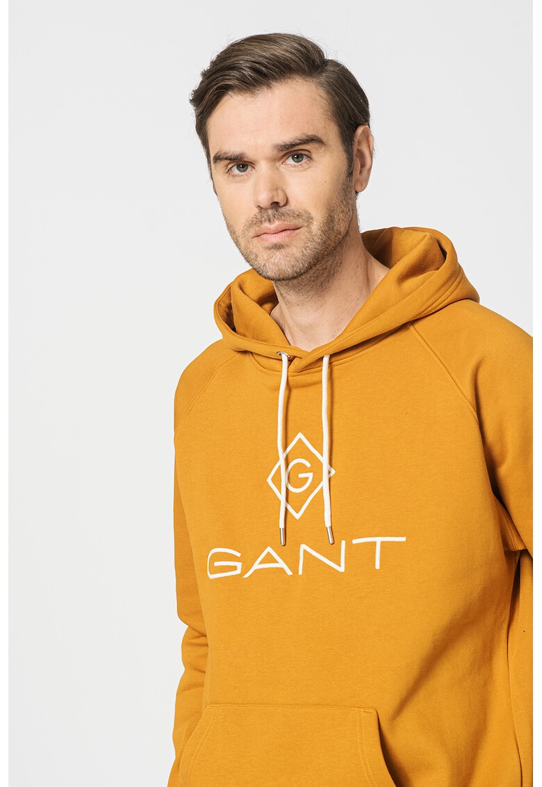 Gant Худи с памук и лого - Pepit.bg