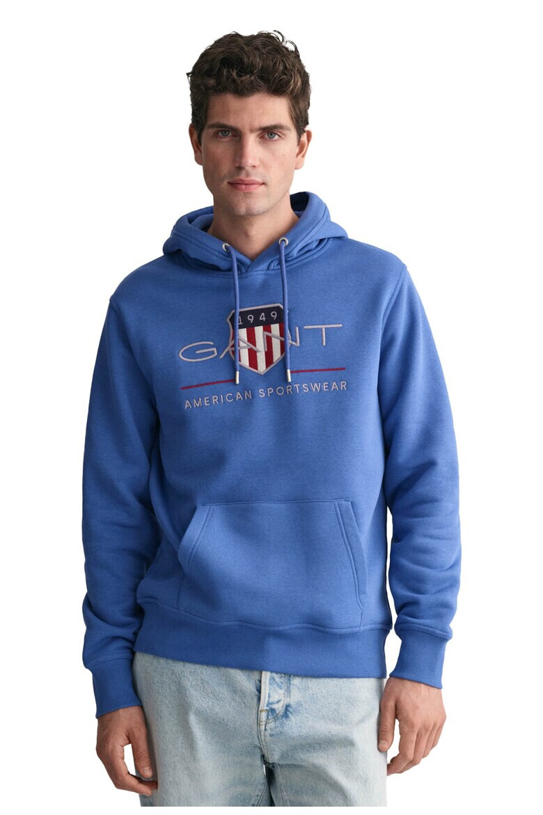 Gant Худи Archive Shield с джоб кенгуру - Pepit.bg