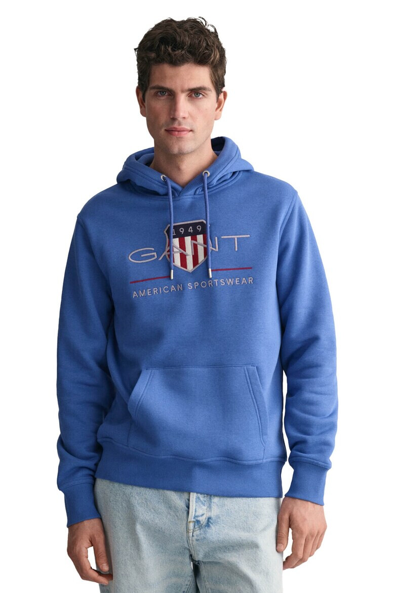 Gant Худи Archive Shield с джоб кенгуру - Pepit.bg