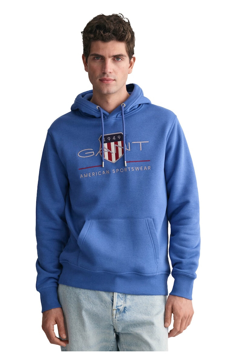 Gant Худи Archive Shield с джоб кенгуру - Pepit.bg