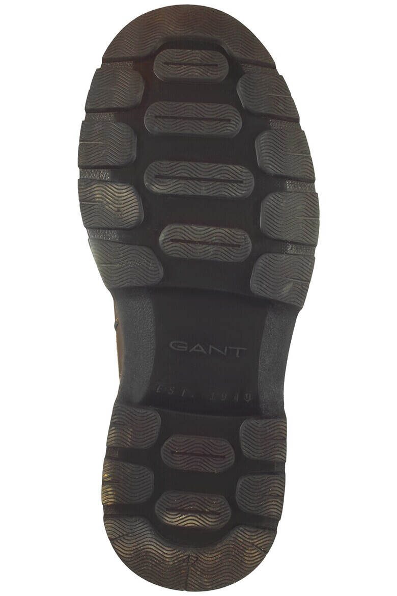 Gant Кожени боти с велур - Pepit.bg