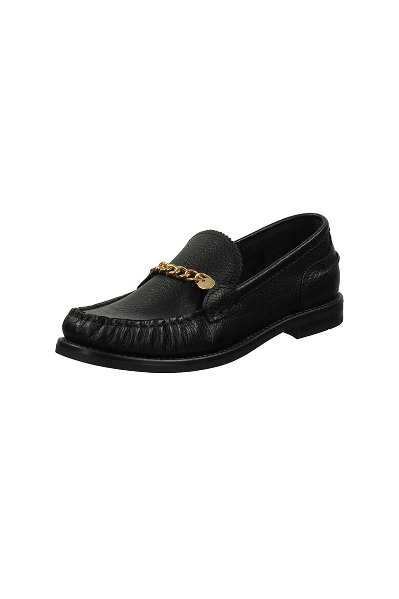 Gant Кожени мокасини Gracelyn - Черен - Pepit.bg