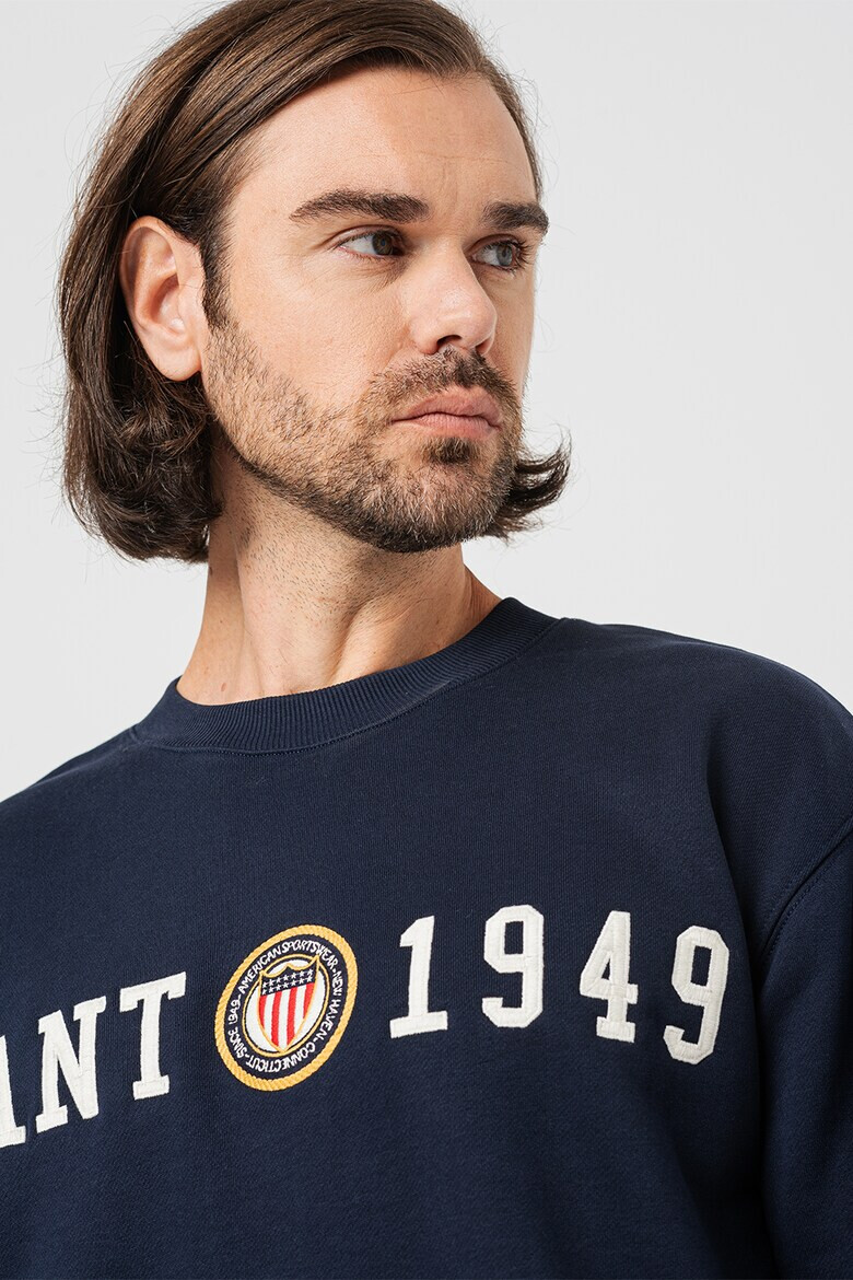 Gant Памучен суитшърт Crest - Pepit.bg
