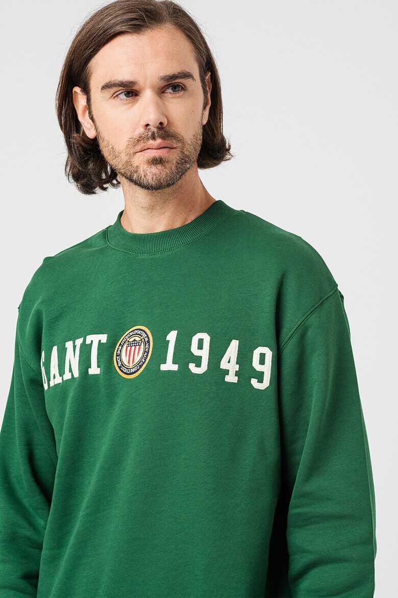 Gant Памучен суитшърт Crest - Pepit.bg