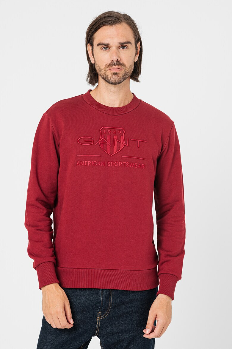Gant Памучен суитшърт Tonal Shield - Pepit.bg