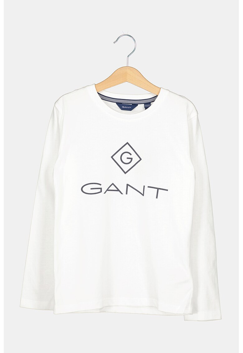 Gant Памучна блуза с лого - Pepit.bg