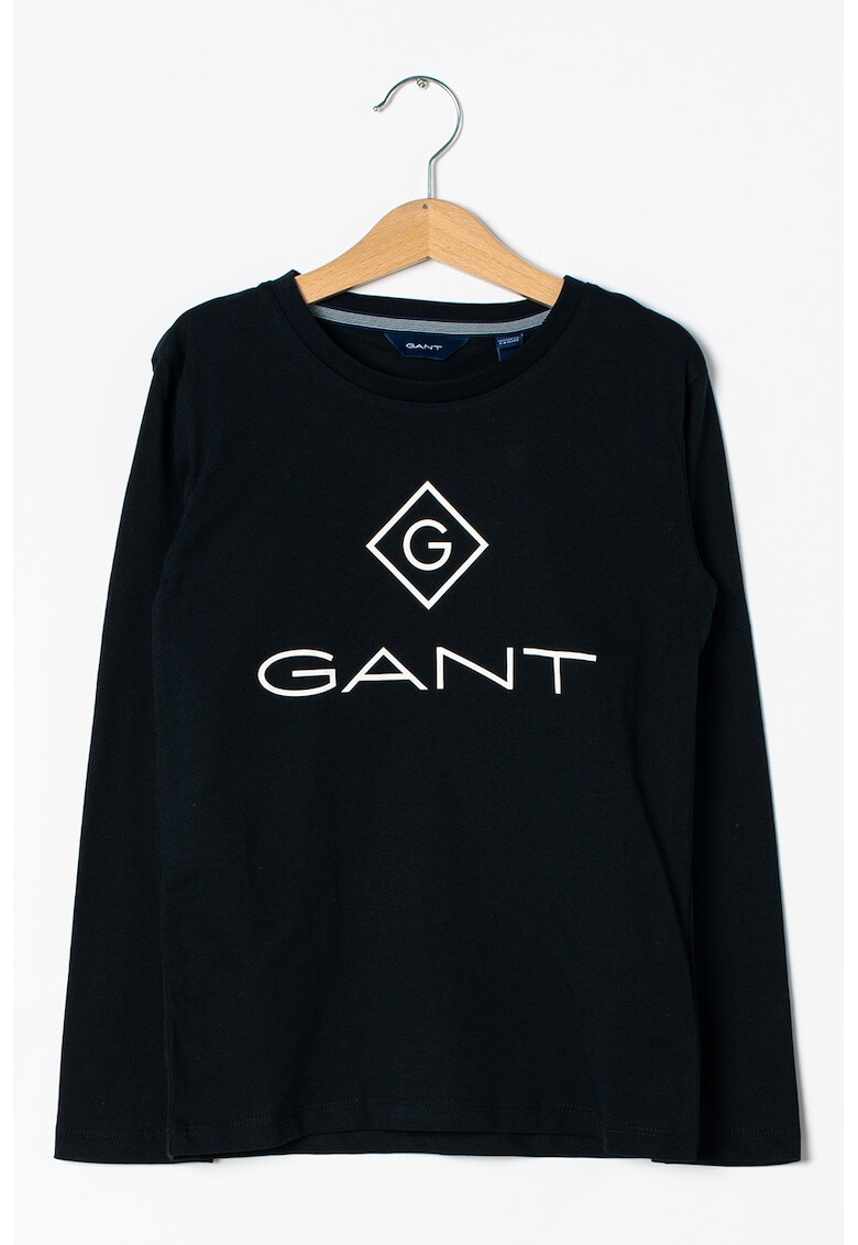 Gant Памучна блуза с лого - Pepit.bg