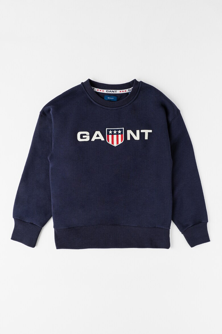 Gant Суитшърт Retro Shield с овално деколте - Pepit.bg