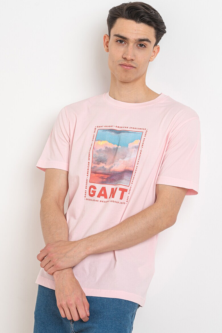Gant Тениска с лого - Pepit.bg