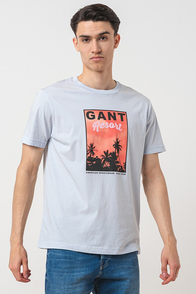 Gant Тениска с лого - Pepit.bg