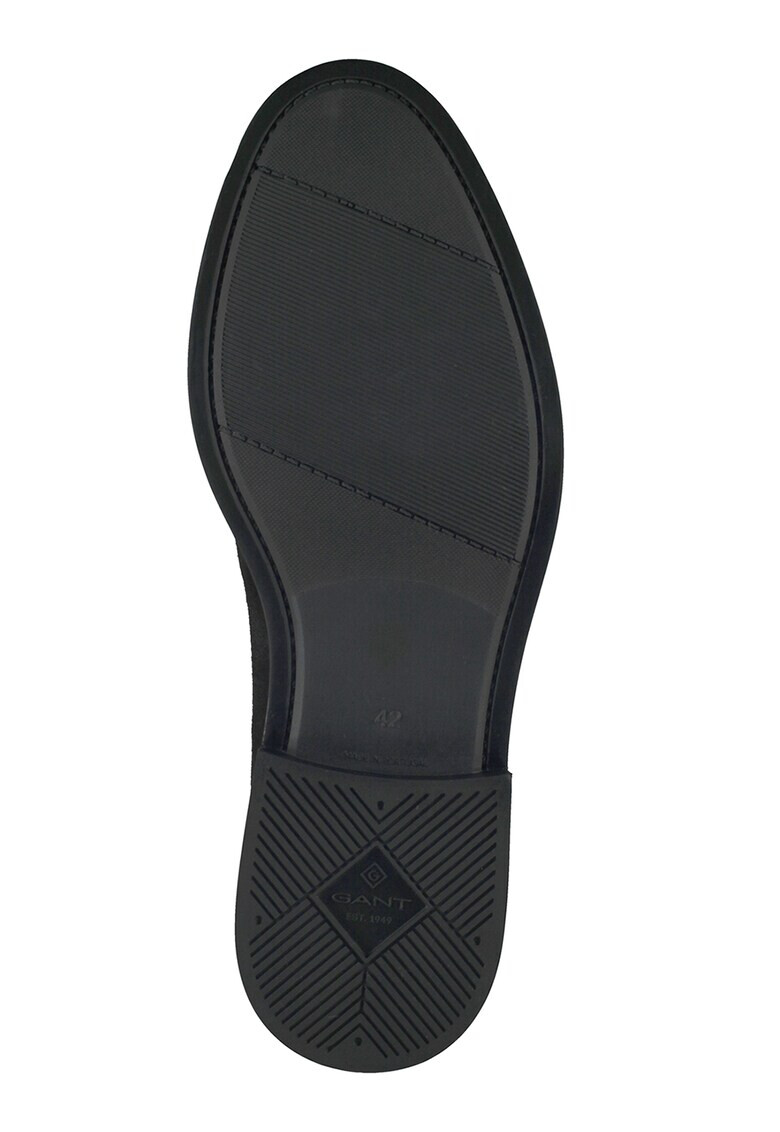 Gant Велурени обувки Brogue - Pepit.bg
