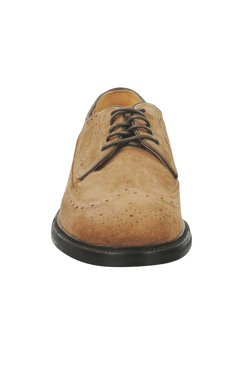 Gant Велурени обувки Oxford - Pepit.bg