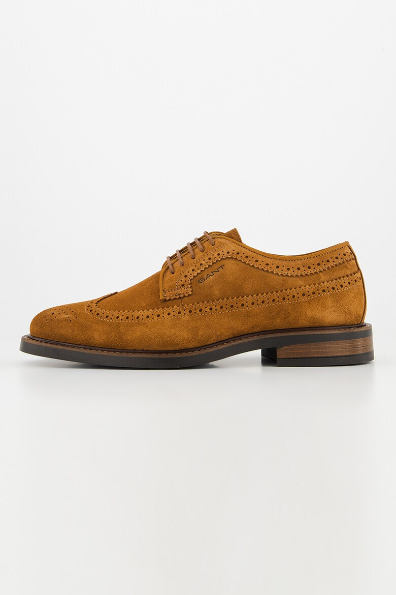 Gant Велурени обувки St Akron Derby - Pepit.bg