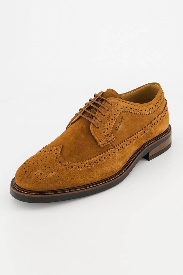 Gant Велурени обувки St Akron Derby - Pepit.bg