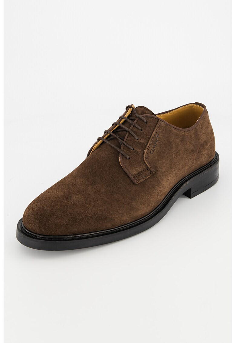 Gant Велурени обувки St Akron Derby - Pepit.bg