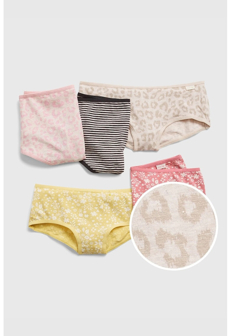 GAP Бикини с органичен памук - 5 чифта - Pepit.bg