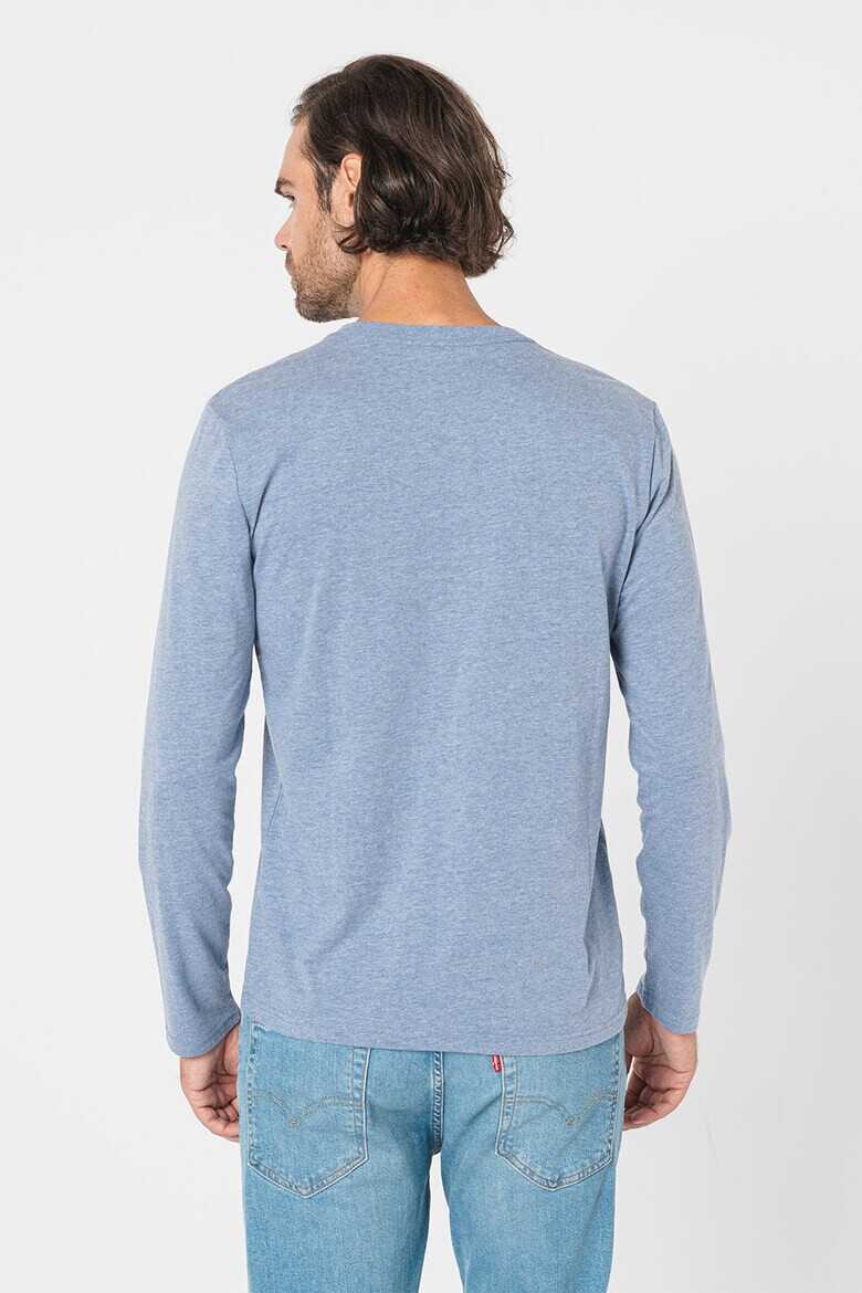 GAP Блуза с деколте Henley - Pepit.bg