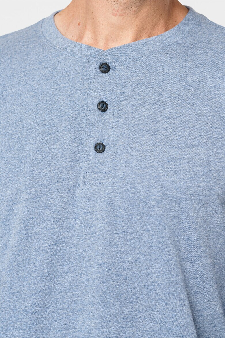 GAP Блуза с деколте Henley - Pepit.bg
