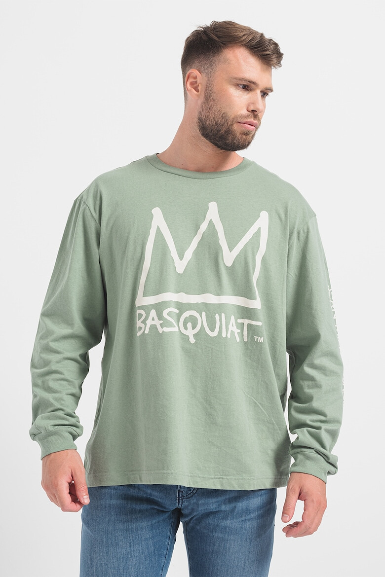 GAP Блуза с щампа Basquiat - Pepit.bg