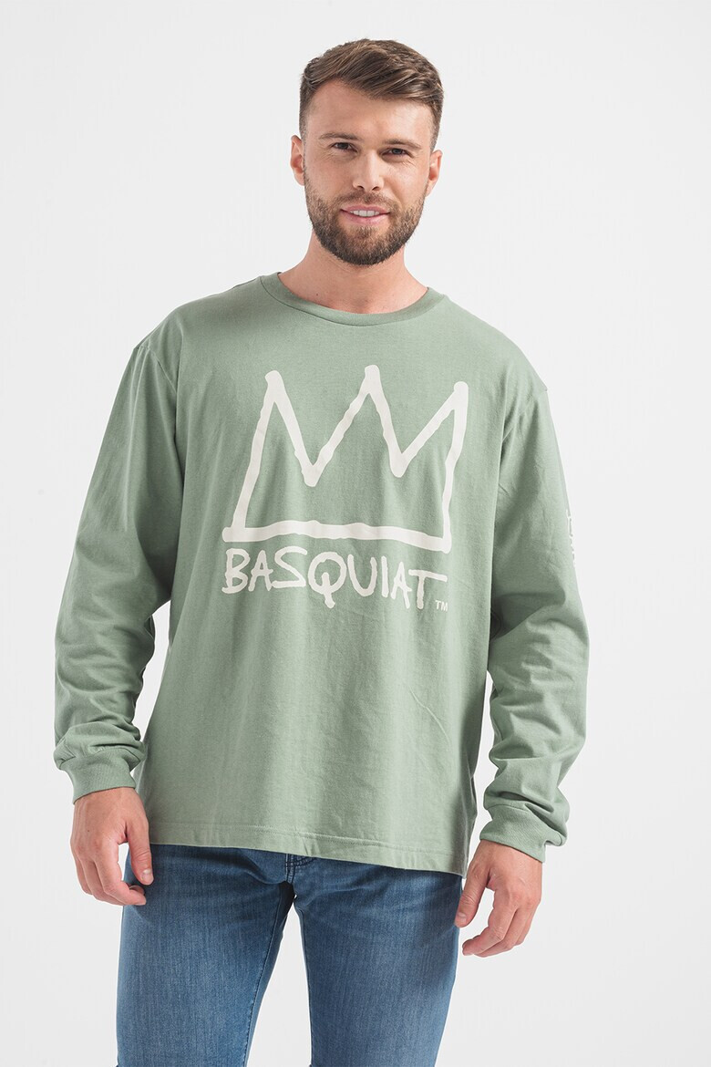 GAP Блуза с щампа Basquiat - Pepit.bg