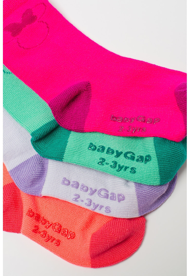 GAP Чорапи с памук - 4чифта - Pepit.bg