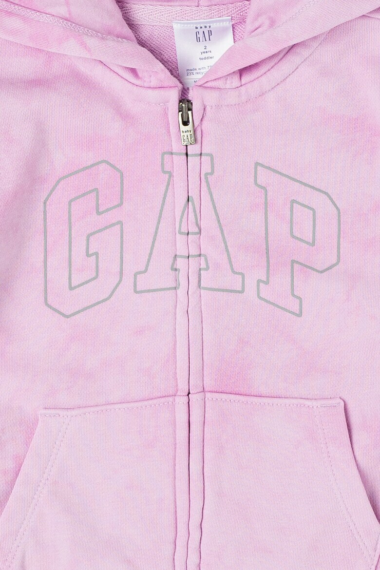 GAP Худи с цип и принт - Pepit.bg