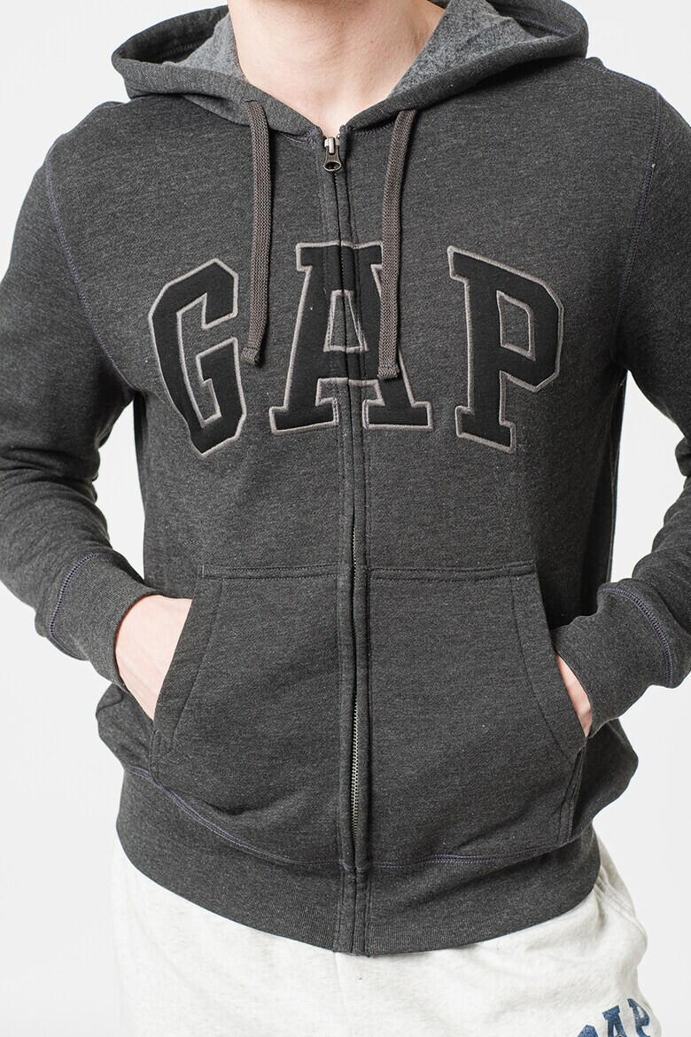 GAP Худи с цип и лого - Pepit.bg