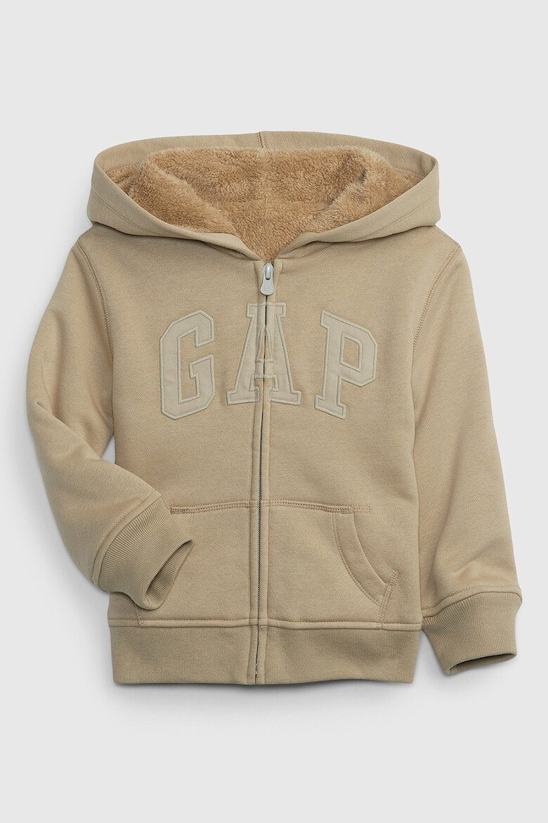 GAP Худи с цип и лого - Pepit.bg
