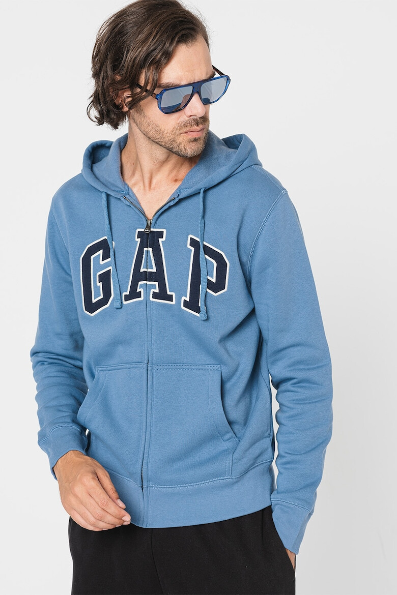 GAP Худи с цип и лого - Pepit.bg