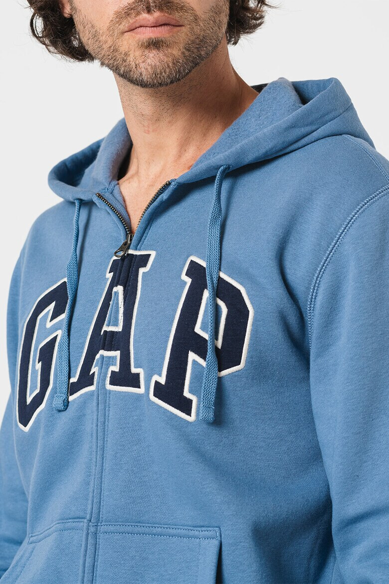 GAP Худи с цип и лого - Pepit.bg