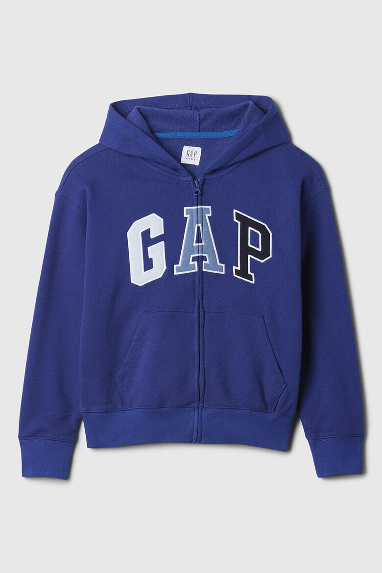 GAP Худи с цип и лого - Pepit.bg