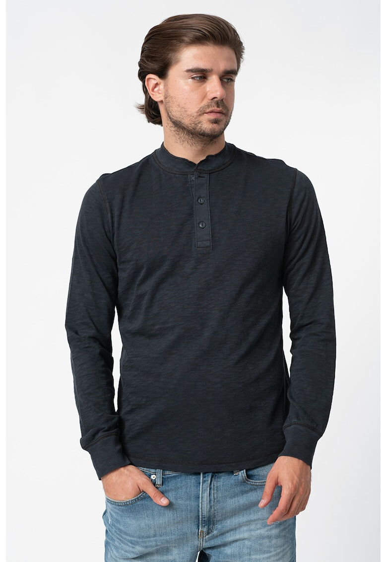 GAP Памучна блуза Henley - Pepit.bg