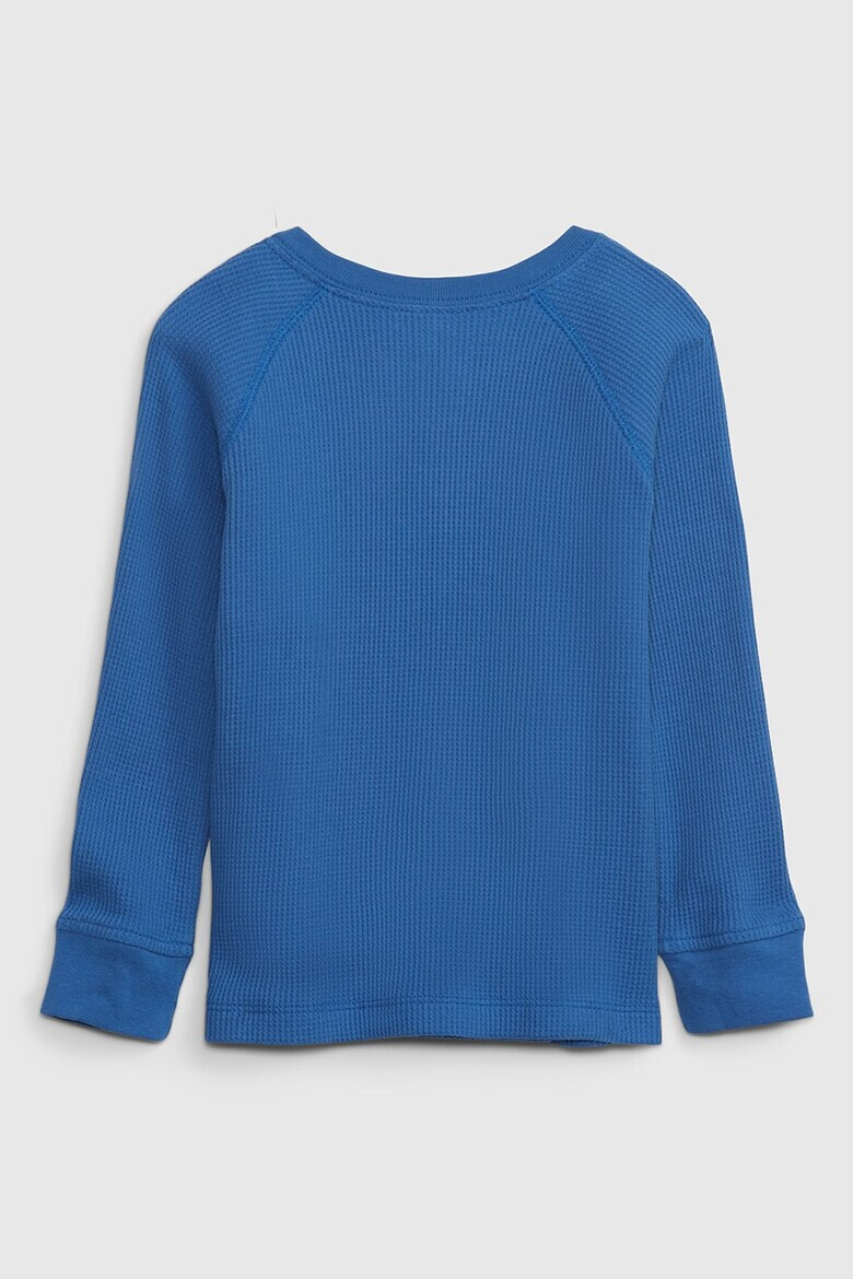 GAP Памучна блуза Henley - Pepit.bg