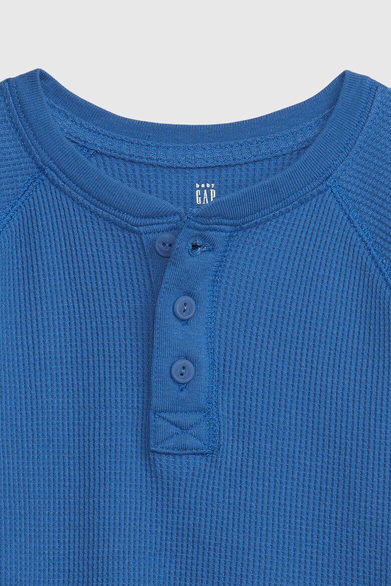 GAP Памучна блуза Henley - Pepit.bg