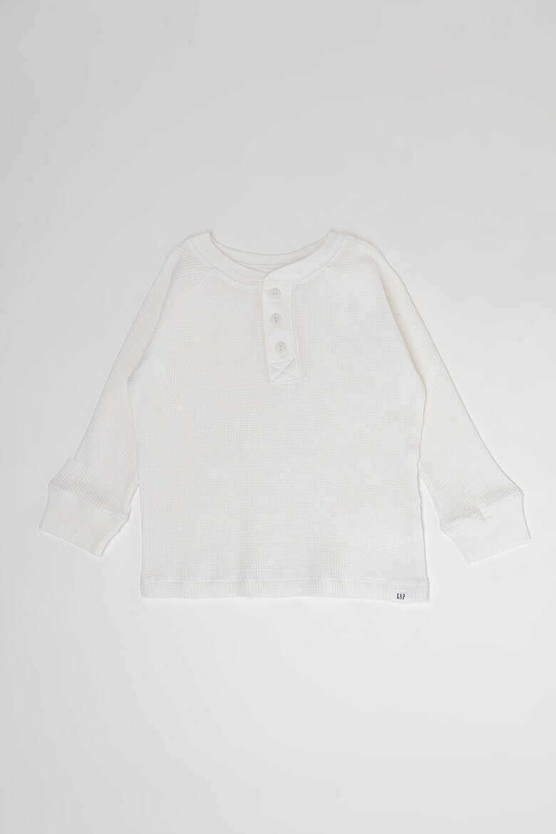 GAP Памучна блуза Henley - Pepit.bg