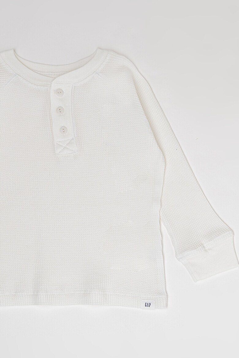 GAP Памучна блуза Henley - Pepit.bg