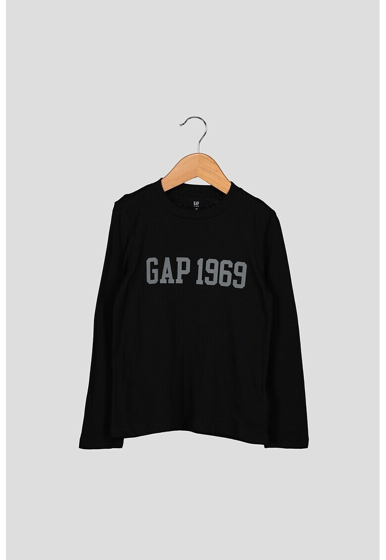GAP Памучна блуза с лого - Pepit.bg