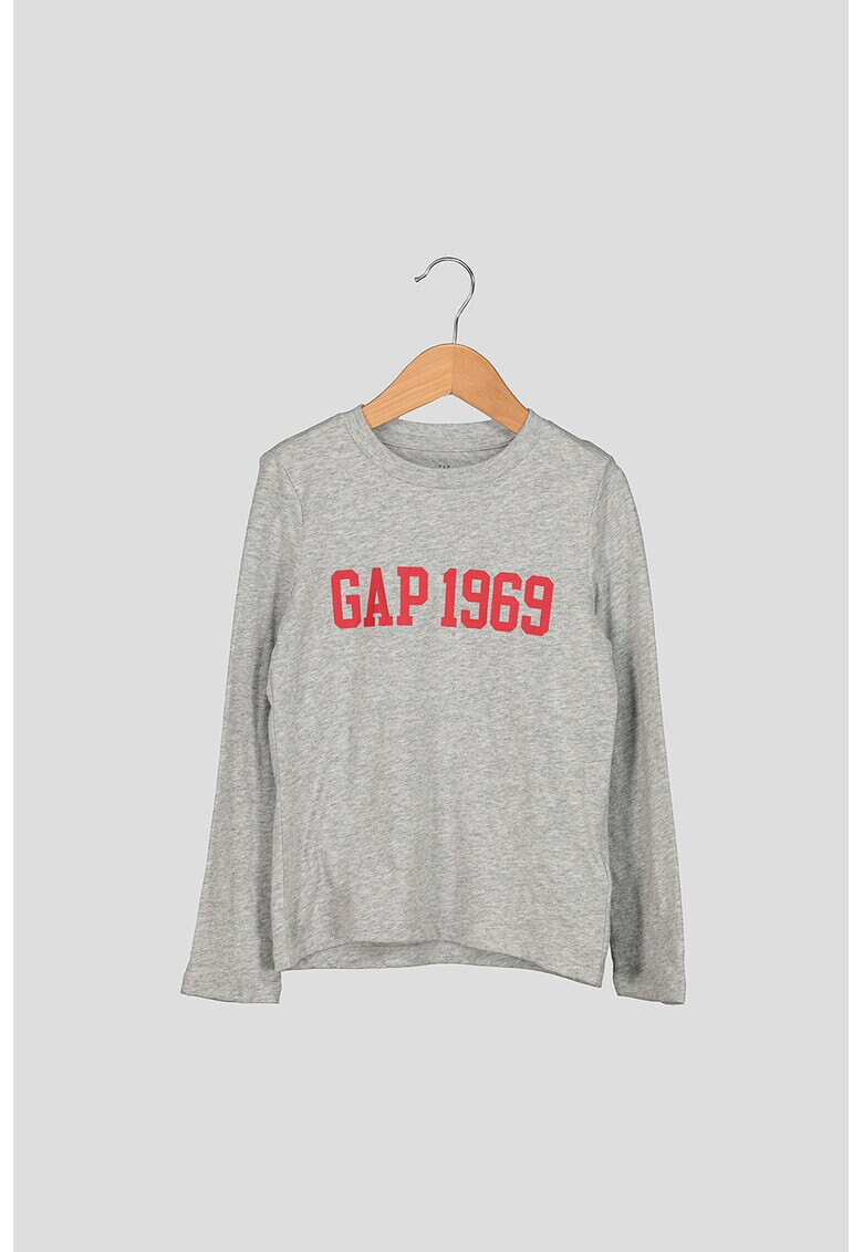 GAP Памучна блуза с лого - Pepit.bg