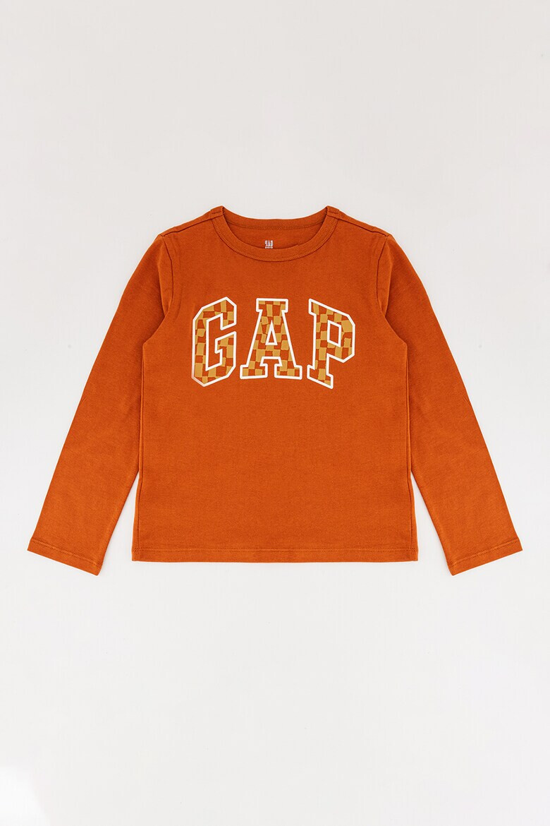 GAP Памучна блуза с лого - Pepit.bg