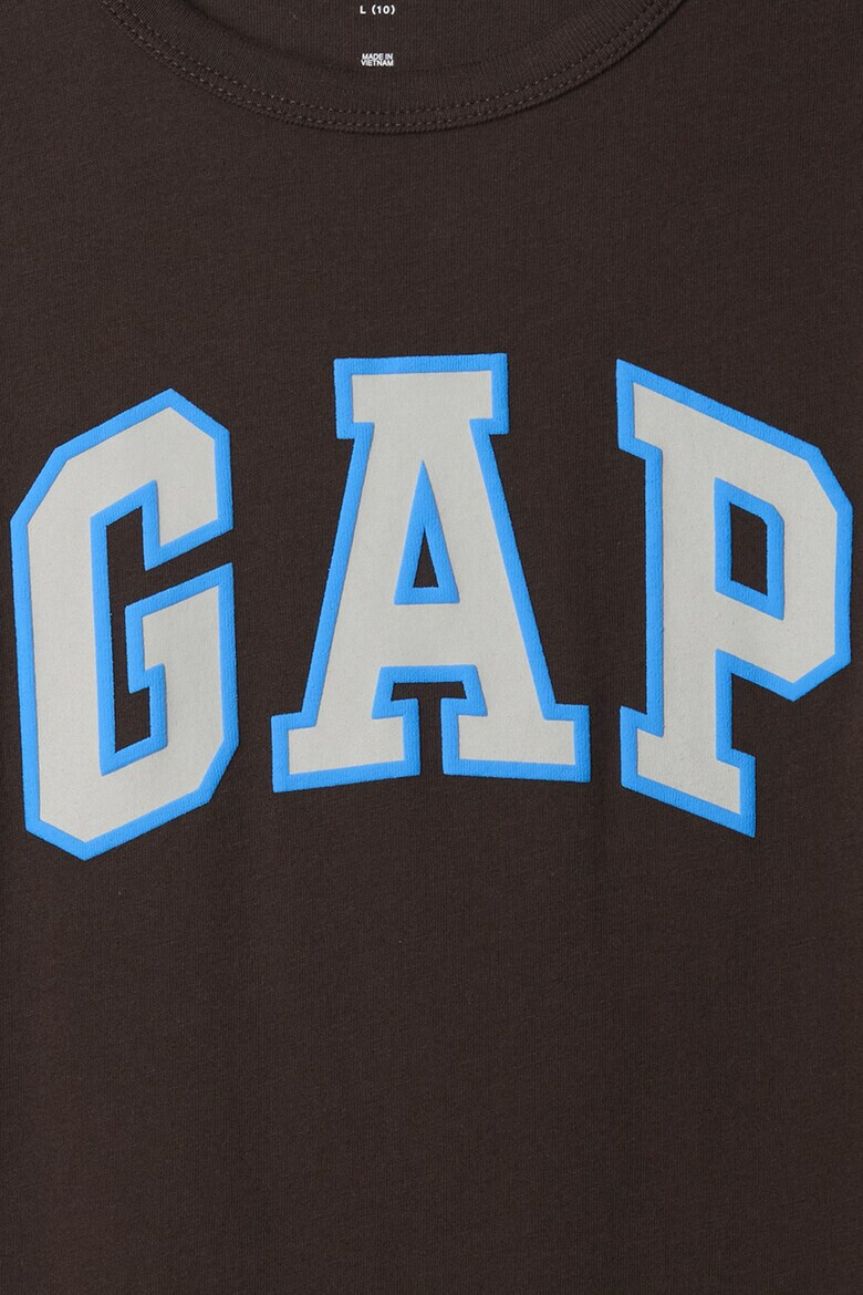 GAP Памучна блуза с лого - Pepit.bg