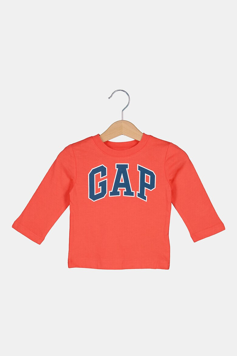 GAP Памучна блуза с лого - Pepit.bg