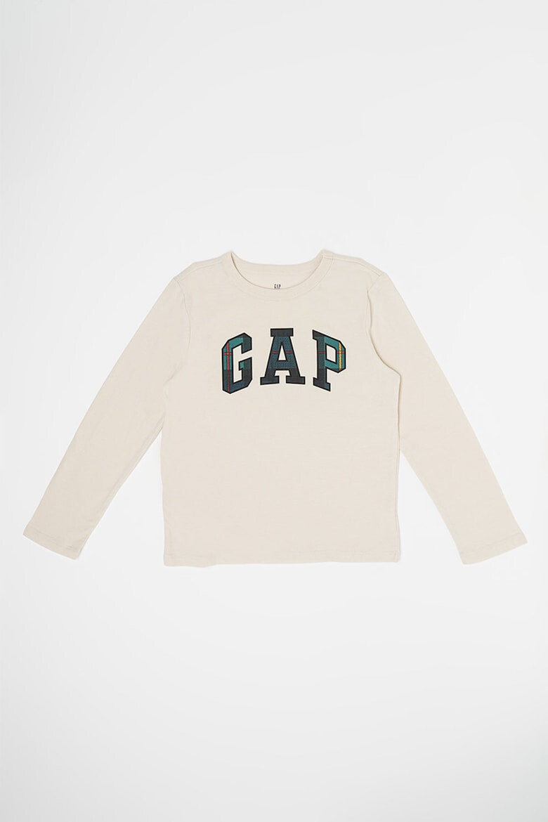 GAP Памучна блуза с принт - Pepit.bg